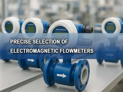 Hur man väljer rätt elektromagnetisk flödesmätare med precision